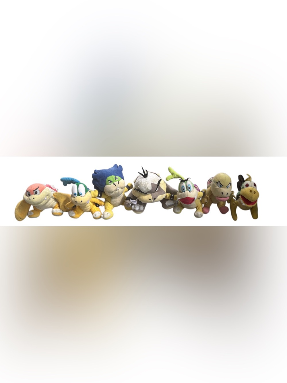 7xSuper Mario Bros Koopalings plushies preloved